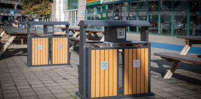 gescheiden vuilnisbak