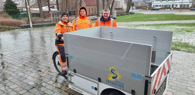 Bakfiets groendienst Stabroek