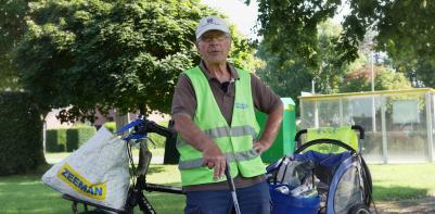 Zwerfvuilvrijwilliger Roger